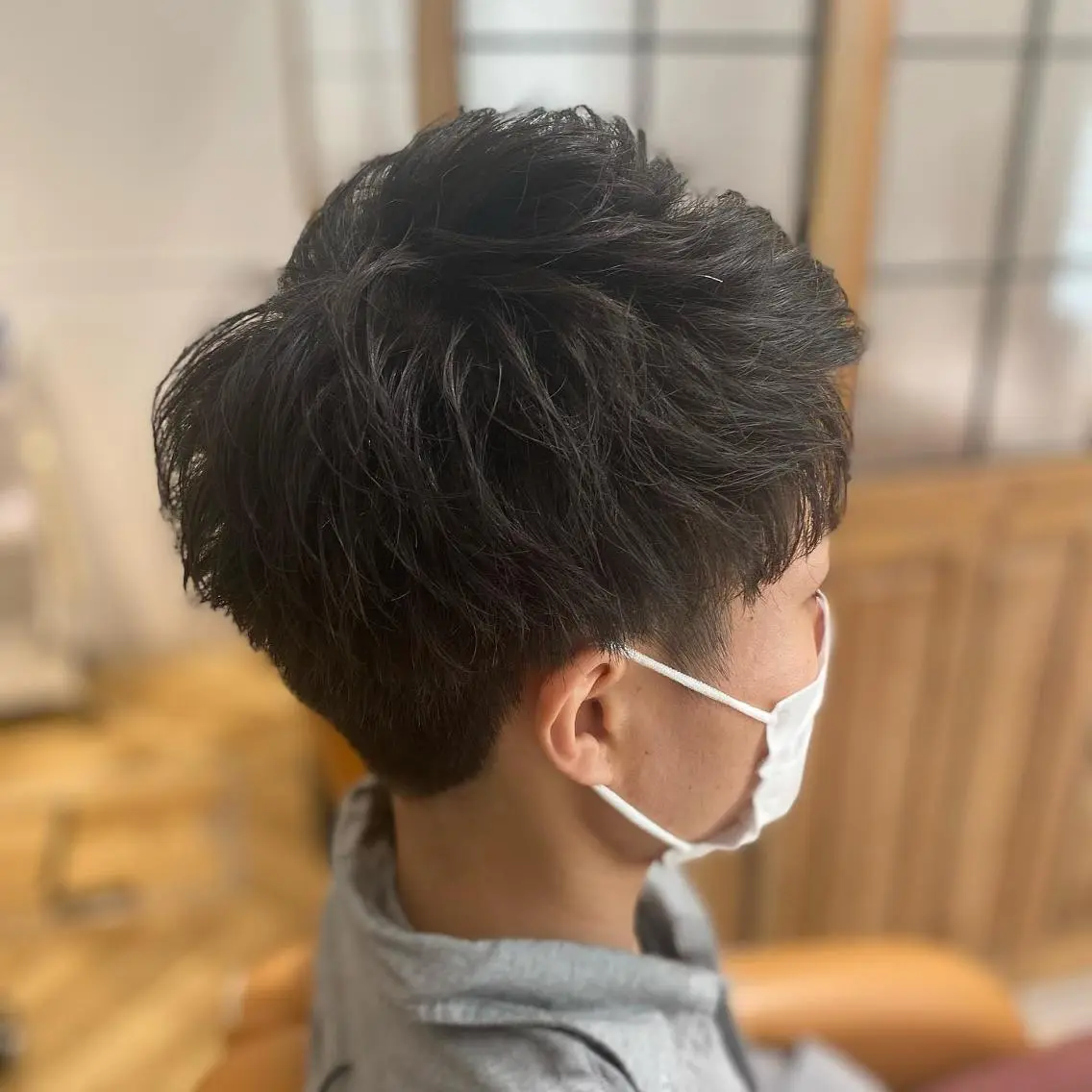 ショート カラー メンズ キッズ ショートボブ 子どものヘアアレンジ メンズパーマ メンズショート ボブ ✂︎ショート、ボブ、 レイヤー🩵YUMIのヘアスタイル