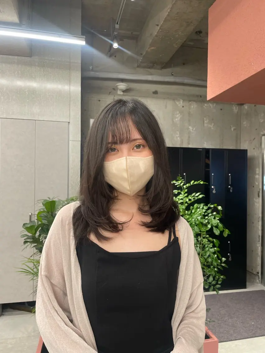 セミロング セミロングレイヤー レイヤーカット レイヤーカット 🌺RYOKOのヘアスタイル