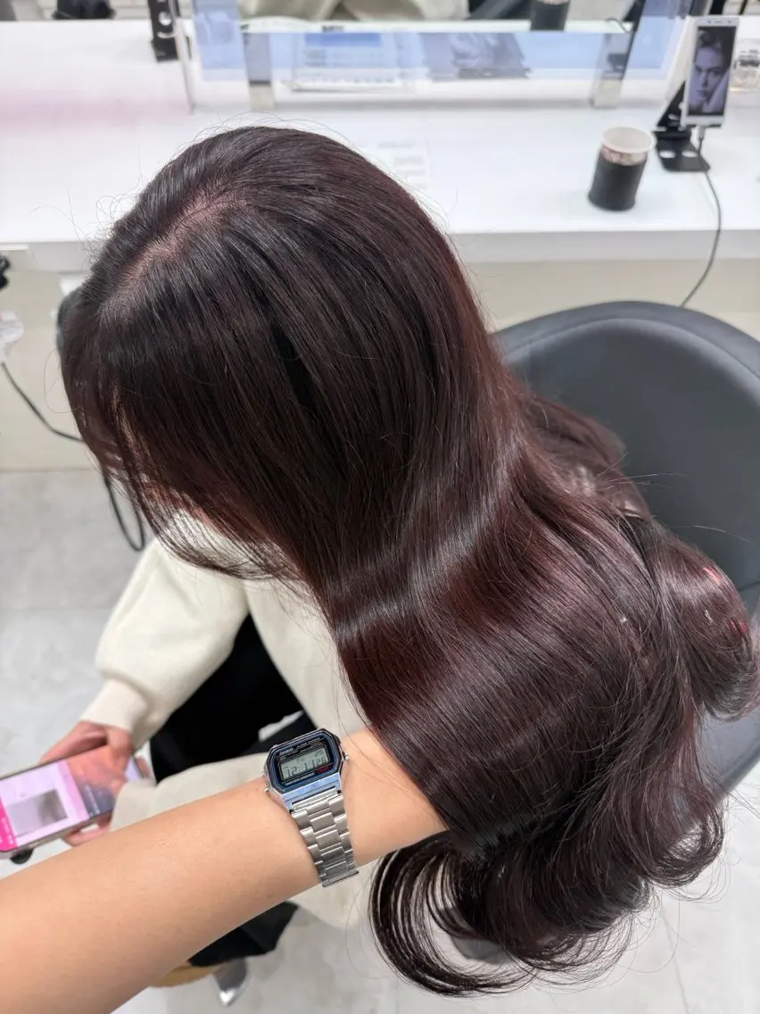 ロング Ma2Ri /ゆるふわ暖色カラーのヘアスタイル
