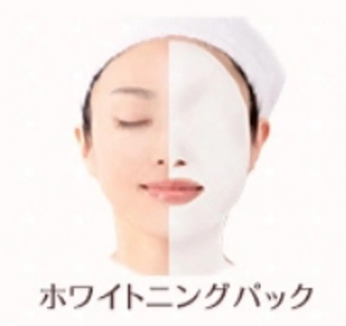 【毛穴・紫外線ダメージケア🤍シミケア】アドバンスコース＋ホワイトニングパック　　徹底美白🕊🤍90分の写真
