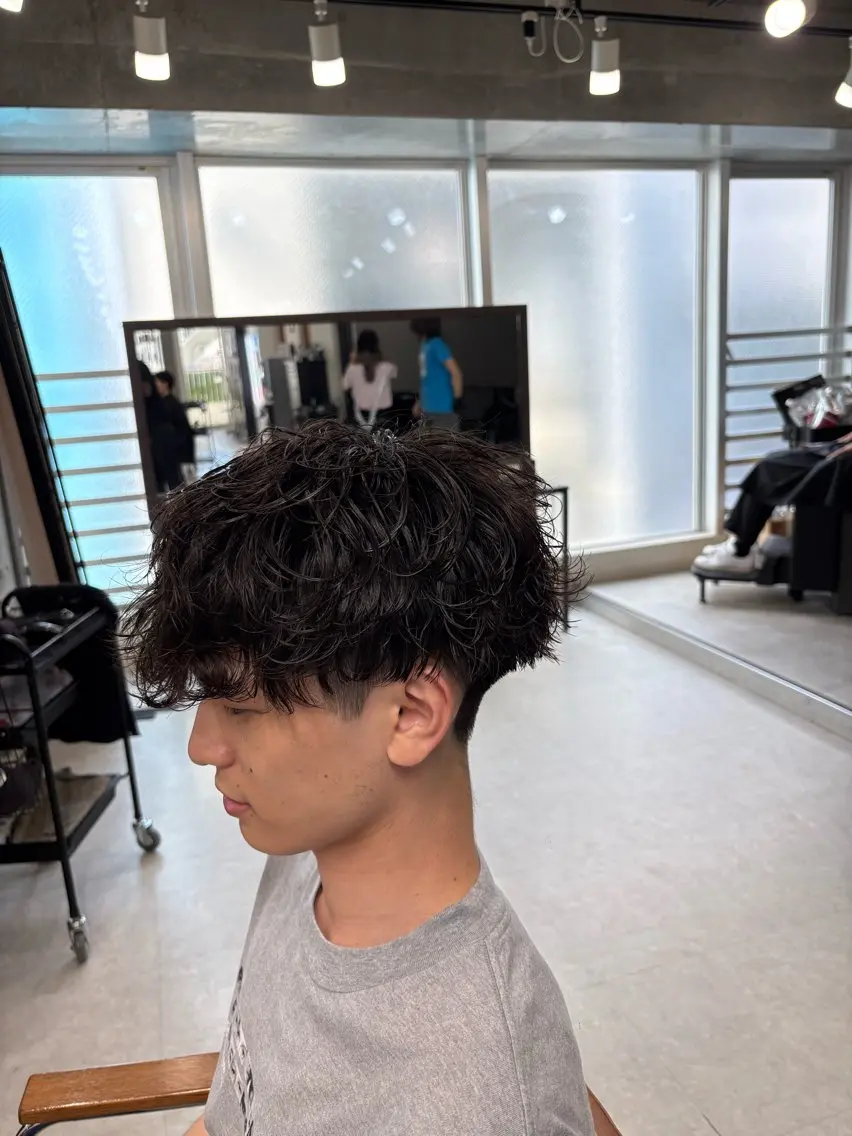 パーマ メンズ 下北沢メンズパーマ 特化園田　楓莉のヘアスタイル