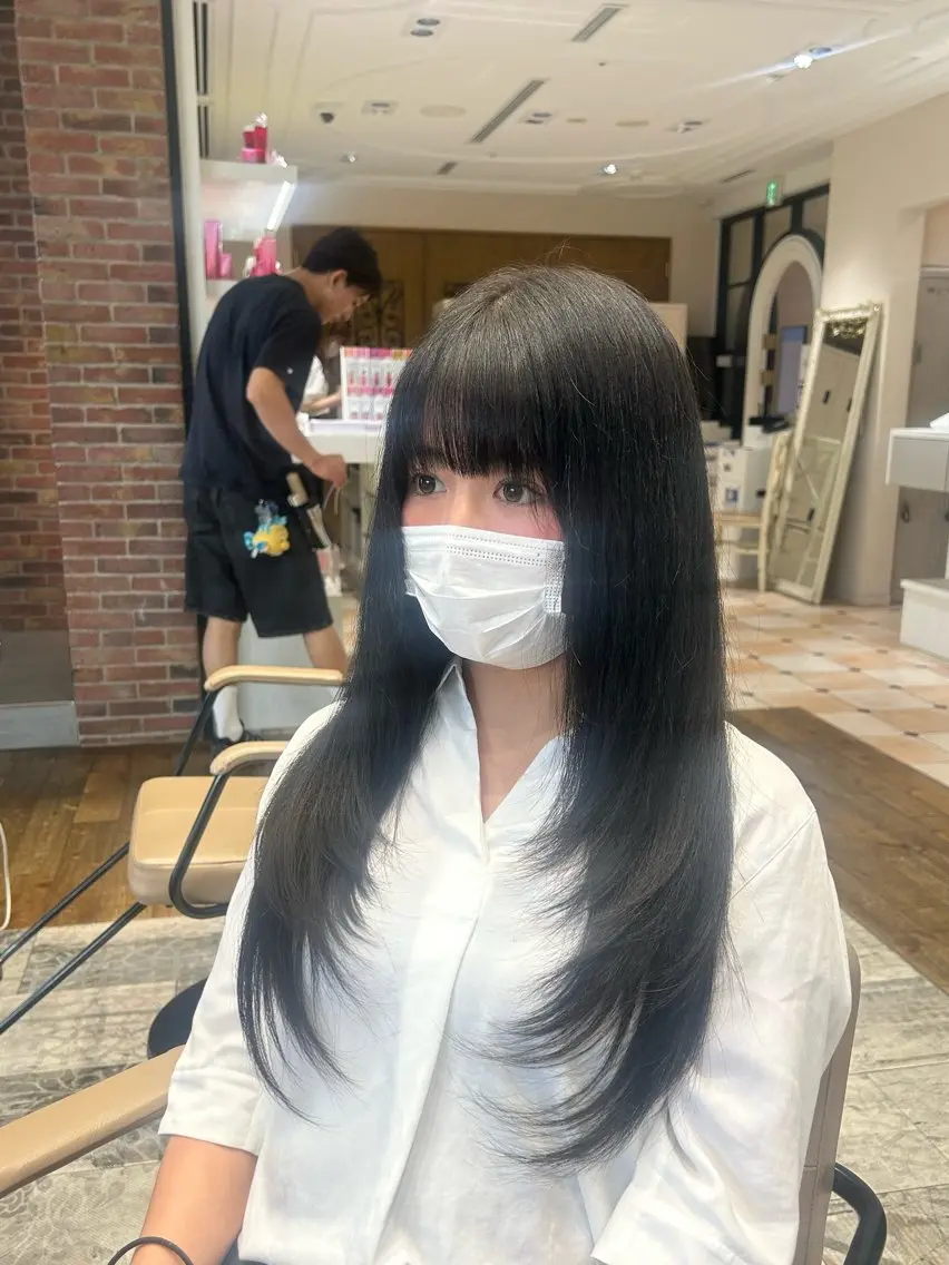 ロング ハイレイヤー レイヤーカット カット 新宿/レイヤーカット /🫧祝迫愛艶のヘアスタイル