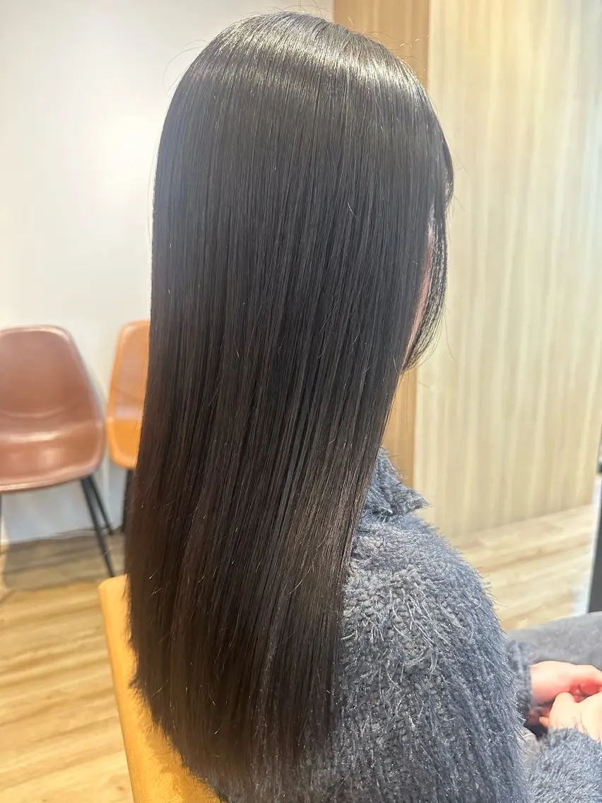 ロング パーマ カット 縮毛矯正 ✨✂️Nori ✂️✨のヘアスタイル