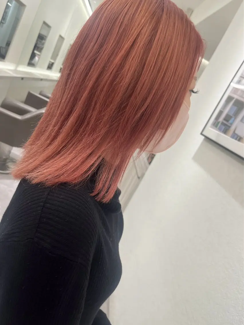 【ご新規様限定】艶カラー+艶トリートメント+毛先調整カット【5~10cm以内】の写真