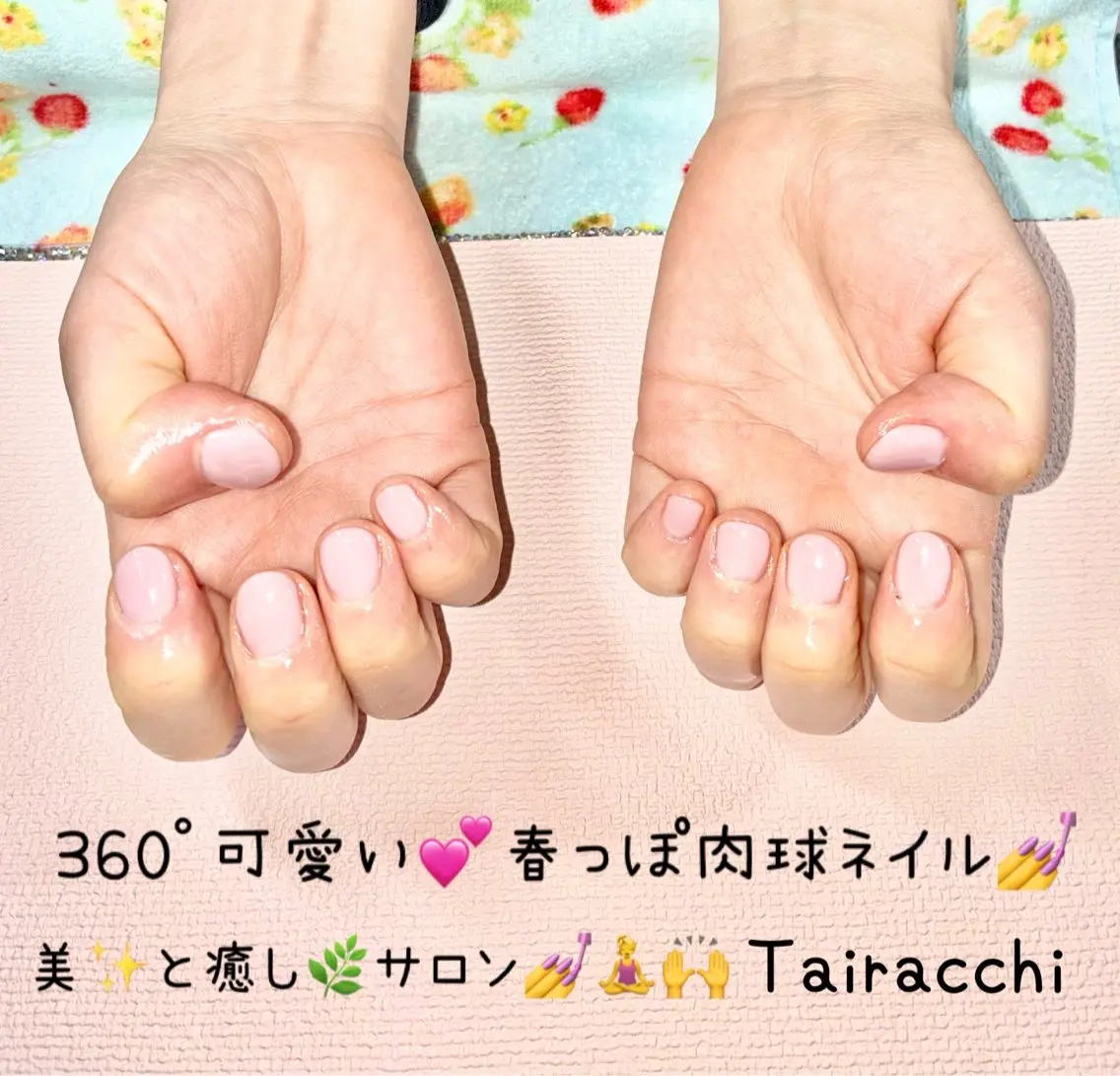 ネイル ジェルネイル ピンク ハンドネイル Tairacchi タイラッチのネイルデザイン