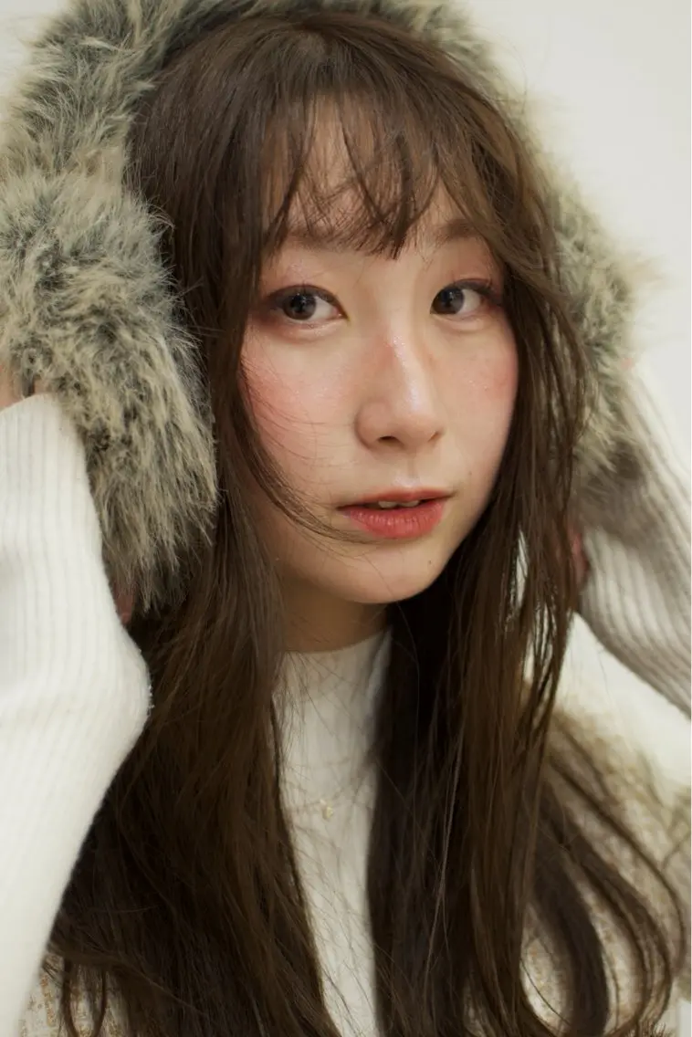 ロング cana 札幌レイヤースタイルのヘアスタイル