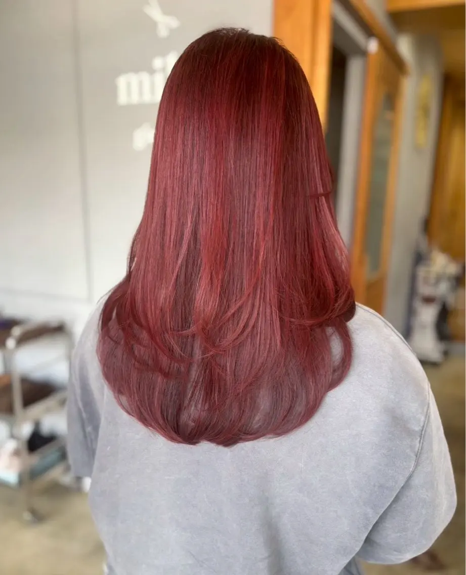 ロング 高良 丹奈のヘアスタイル