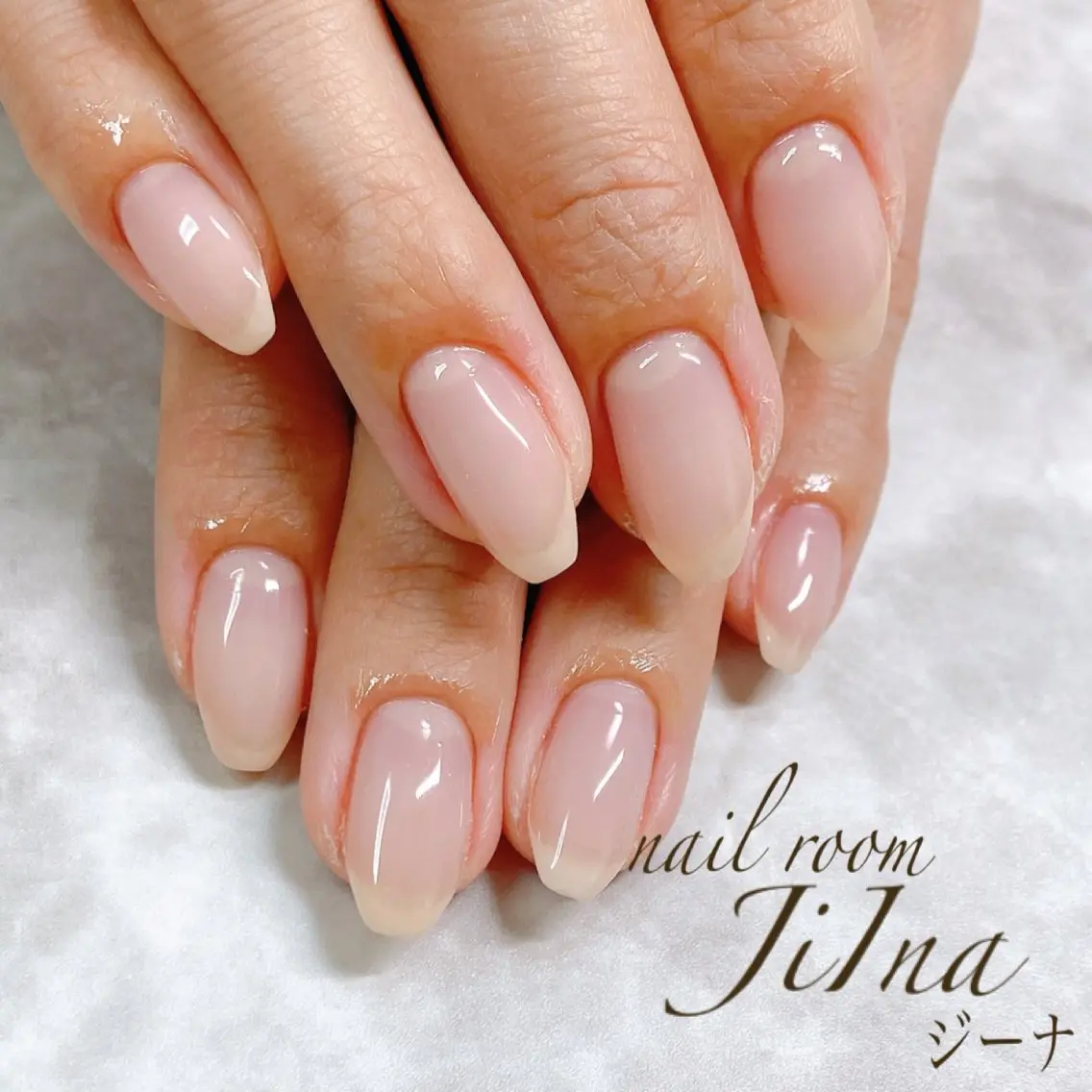 ネイル ワンカラーネイル JiIna nailのネイルデザイン
