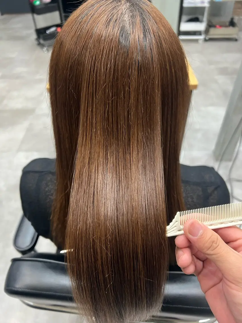ロング 鈴木 大地のヘアスタイル