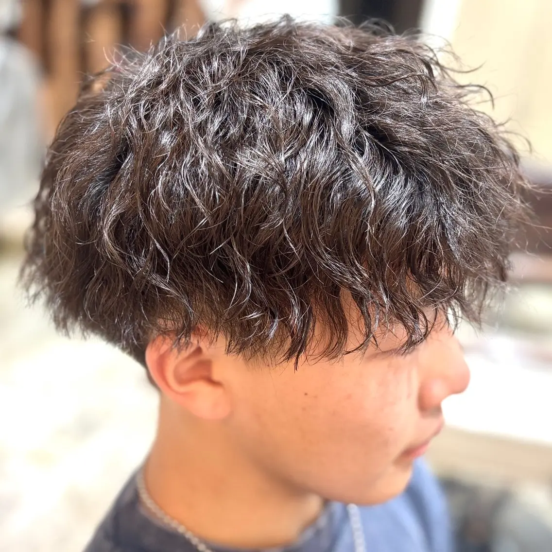 【ミニモ学割U24】💈メンズカット＋ツイストスパイラルor波巻きパーマ💈の写真