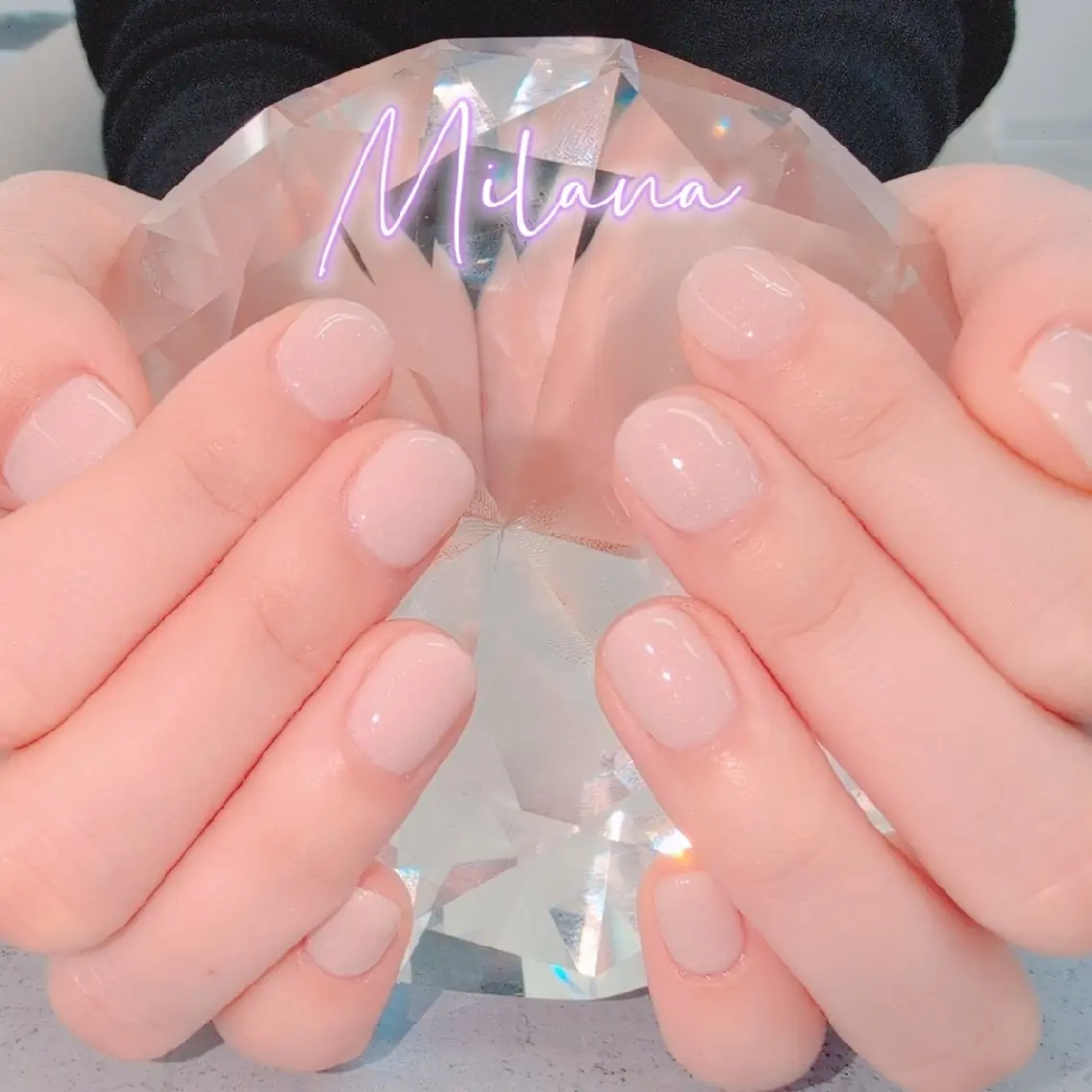 ネイル ワンカラーネイル ハンドネイル Milana 川瀬のネイルデザイン