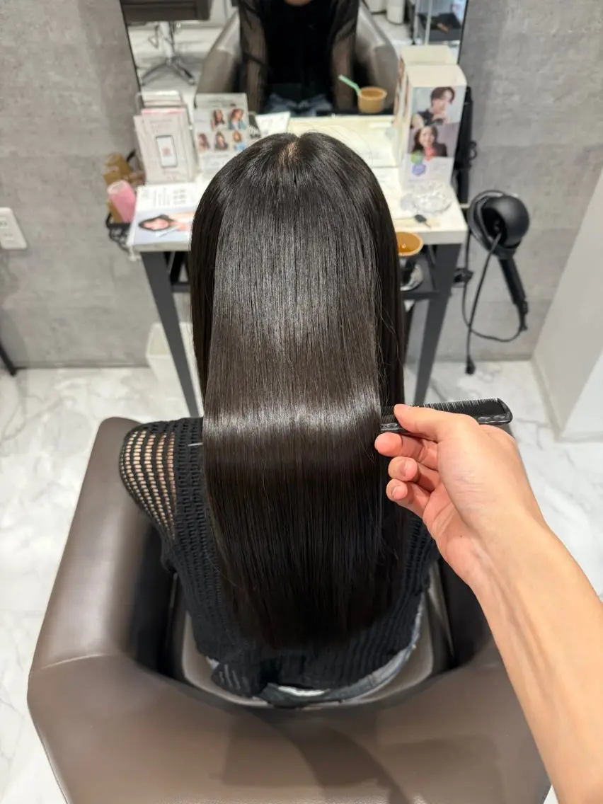 ロング カラー Grow by NYNY 馬渡 真輝のヘアスタイル