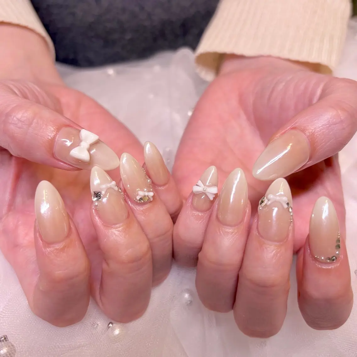 ネイル グラデーション nail salon e'mu💐のネイルデザイン