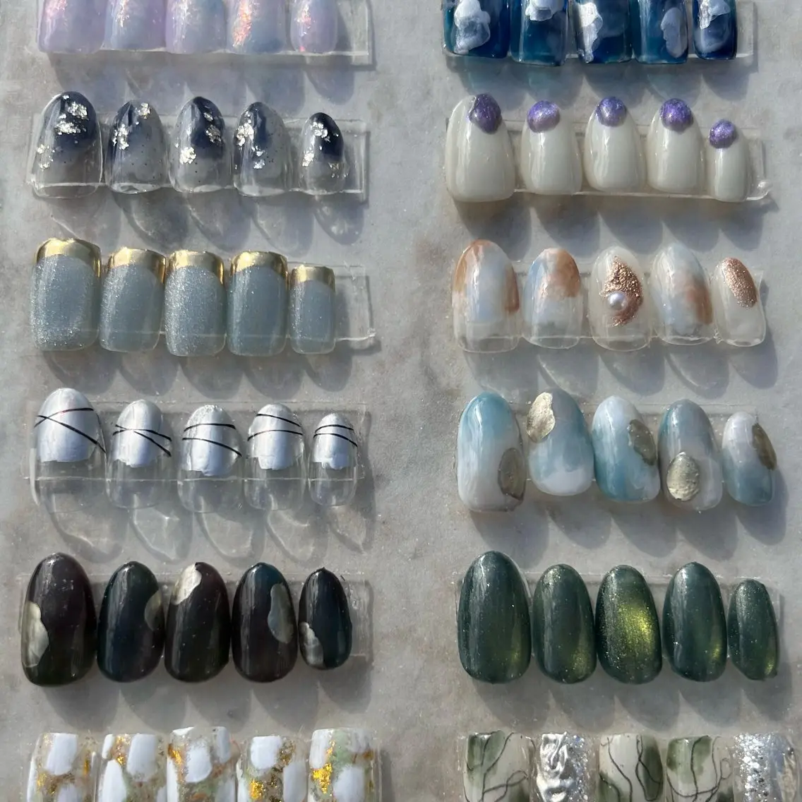 ネイル ニュアンスネイル muum_nail 新宿2分 三丁目1分のネイルデザイン