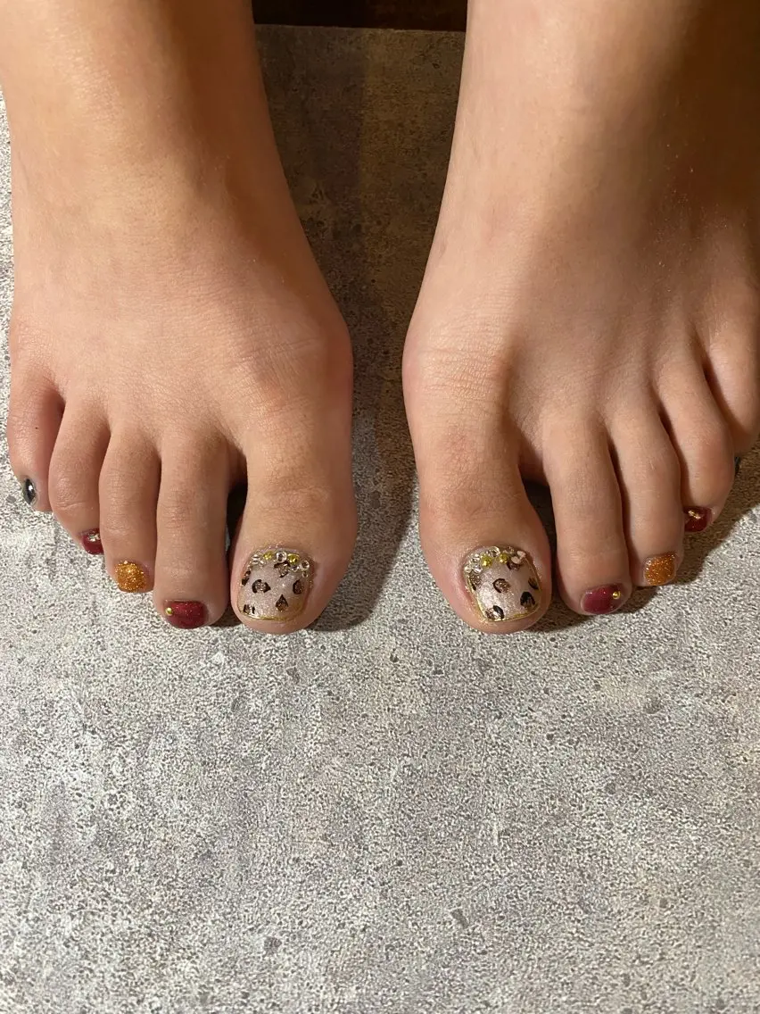 ネイル フットネイル Repos Nailのネイルデザイン