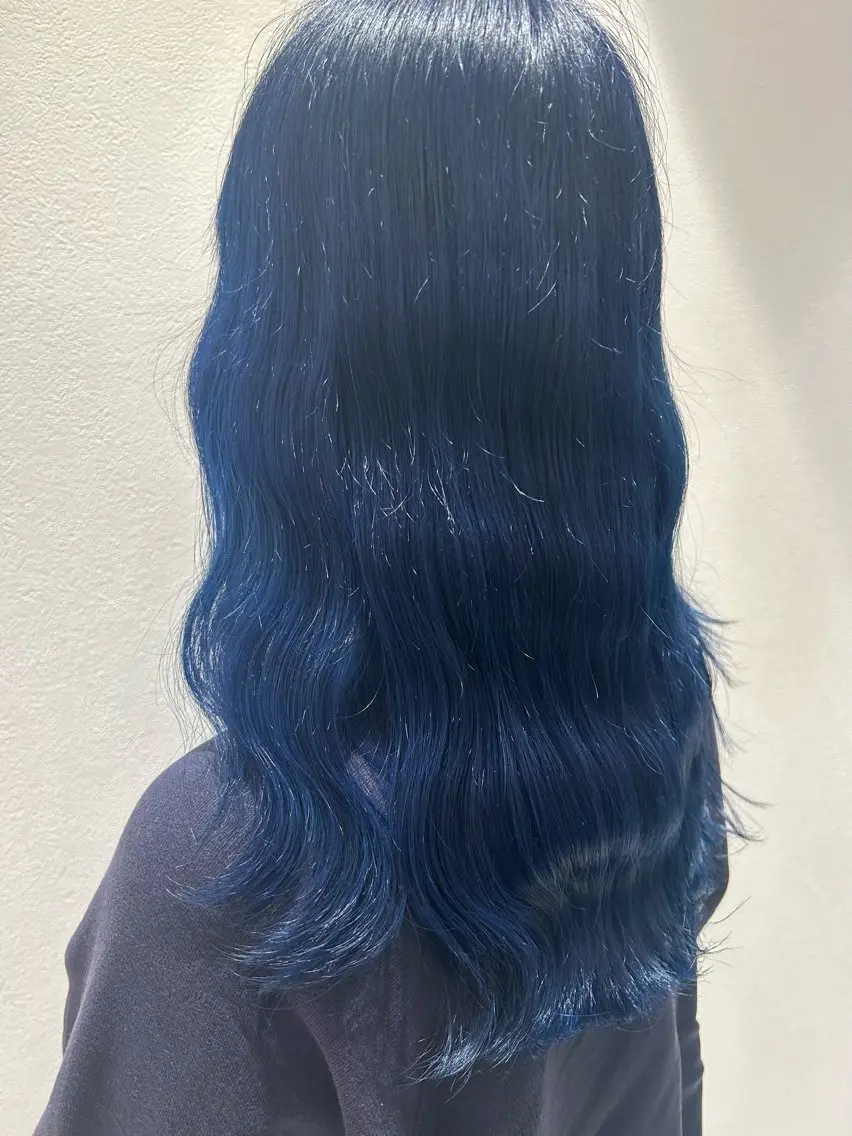 ロング カラー カット ヘアカラー 長田 有加のヘアスタイル