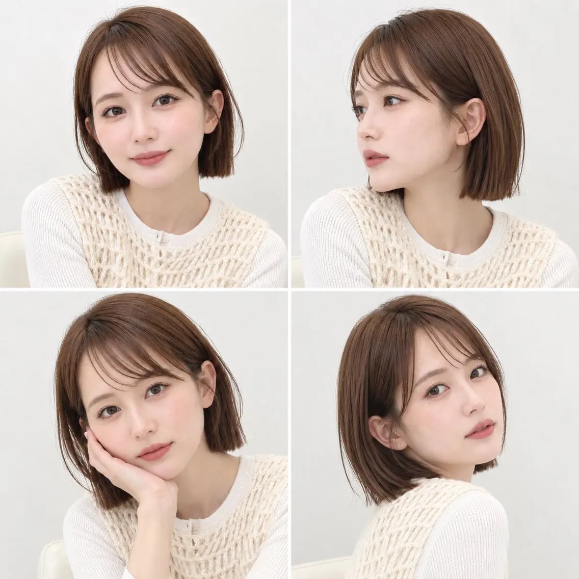 ショート ボブ 髪質改善 似合わせカット ヘアカラー トリートメント 骨格診断/宮澤瑞穂 ボブ/レイヤー/銀座のヘアスタイル