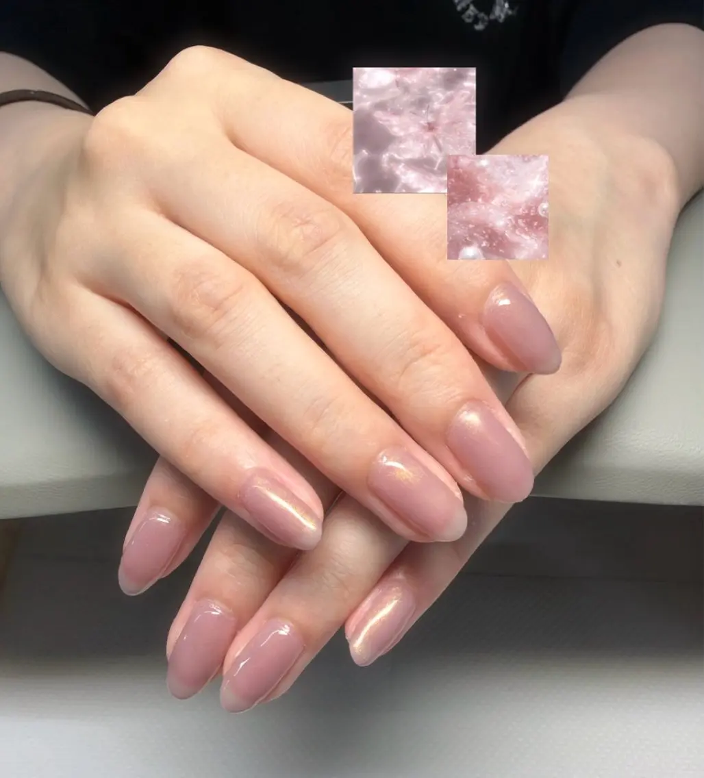 ネイル ラメ(グリッター) 3Qnail 白倉のネイルデザイン