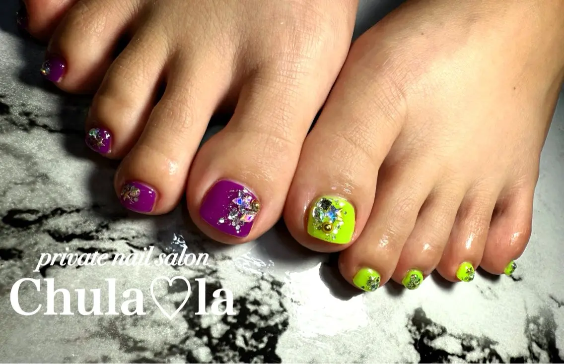 ネイル フットネイル Chula♡la 豊見城市高安のネイルデザイン