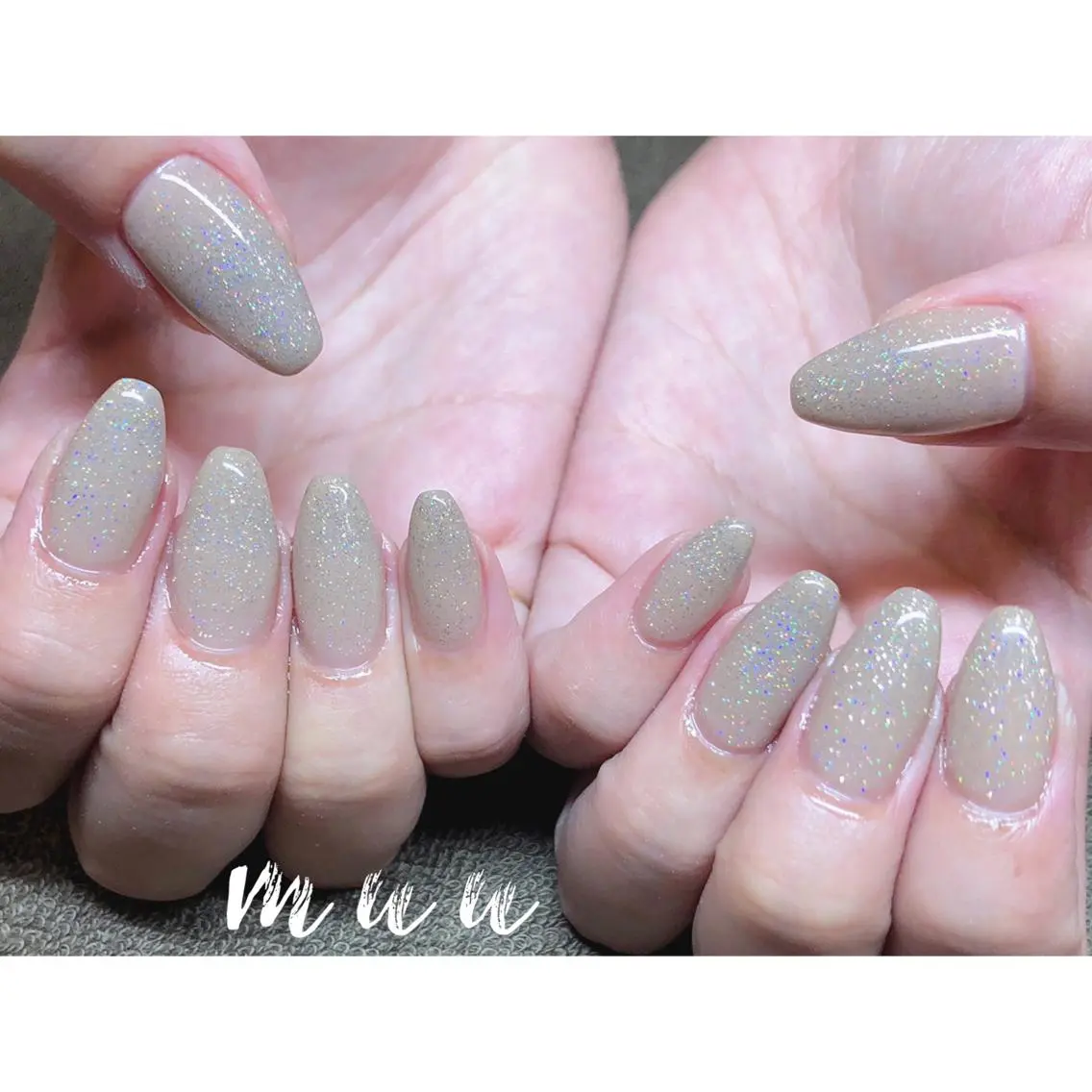 ネイル ラメ(グリッター) muu nailのネイルデザイン