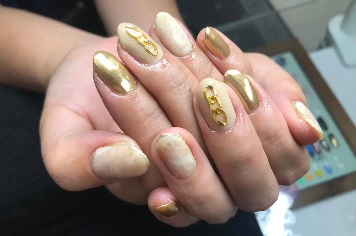 ネイル ハンドネイル Mana‪ ‪·͜· ❤︎‬のネイルデザイン