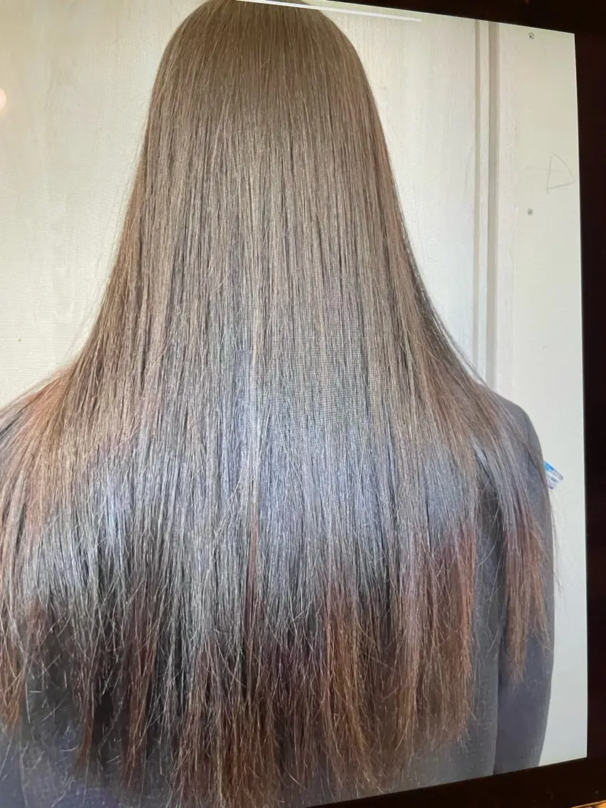 ロング カット 縮毛矯正 Peari大みか店 江幡のヘアスタイル