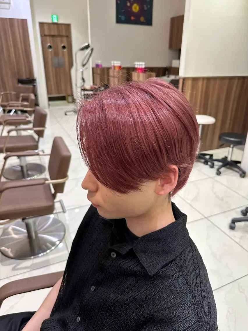 メンズ メンズブリーチ カット ヘアカラー メンズカット/カラー 💠進藤龍之介のヘアスタイル