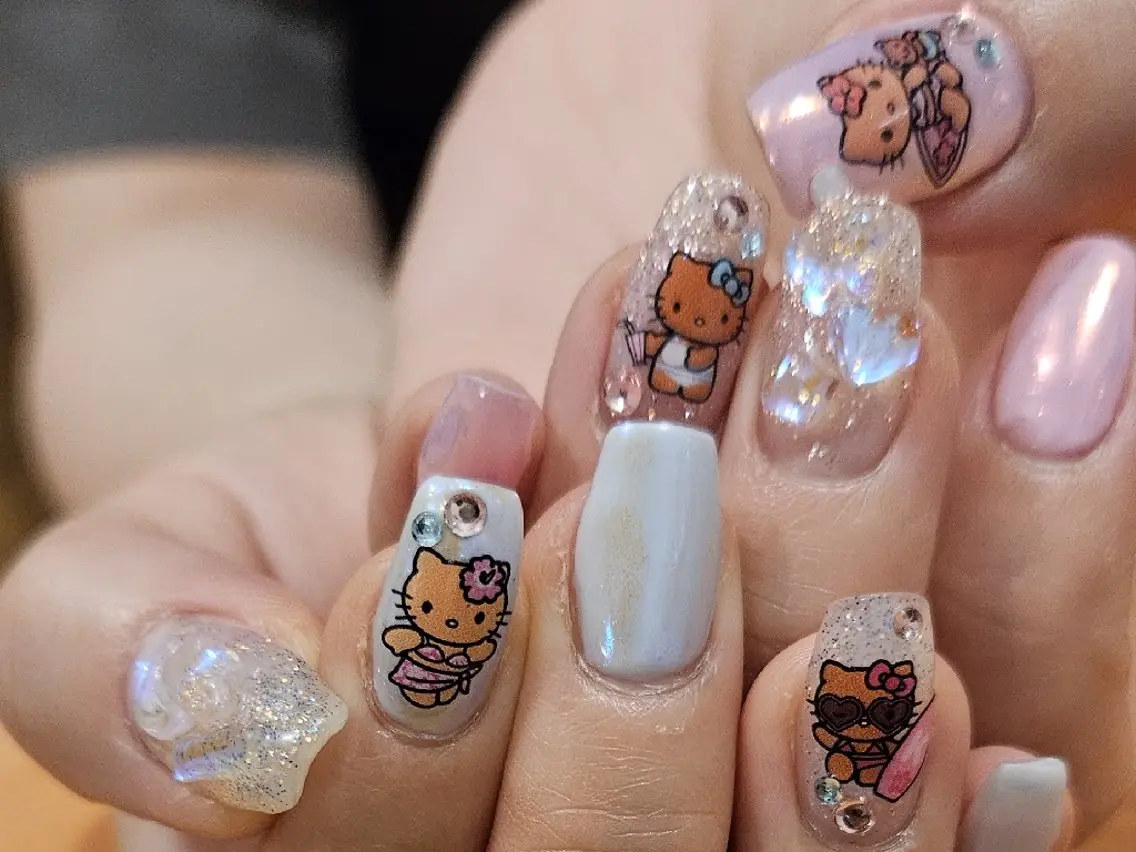ネイル ハンドネイル shellnail さなえのネイルデザイン