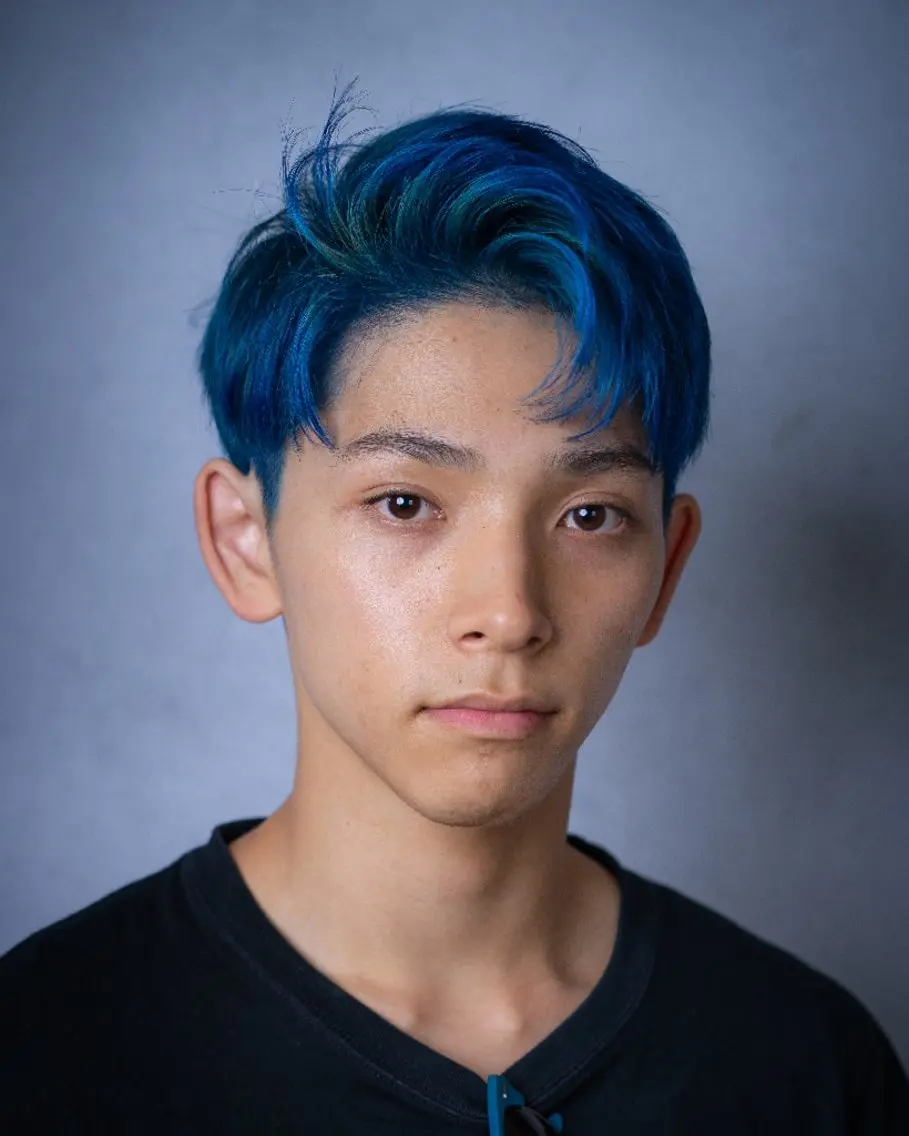 ショート カラー メンズ メンズブリーチ メンズハイトーン ツーブロック ブリーチ ハイトーンカラー 松尾 泰伸のヘアスタイル