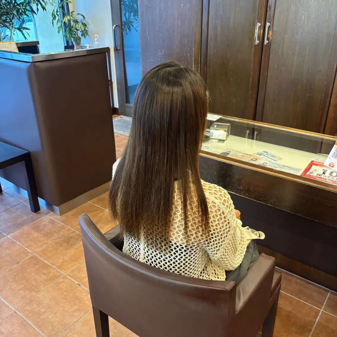 ロング カット 武藤 冬月のヘアスタイル