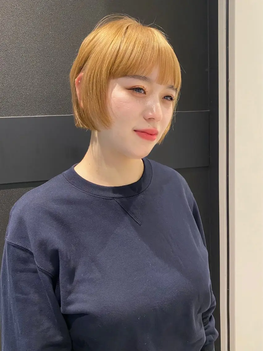 ショート カラー カット ヘアカラー トリートメント mai / linoah˚✧のヘアスタイル