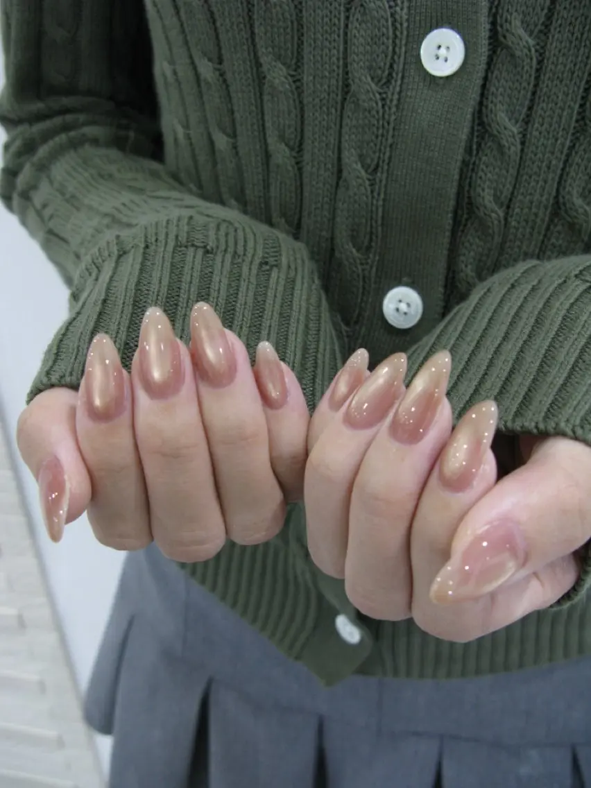 ネイル マグネットネイル ハンドネイル matsui nanaseのネイルデザイン