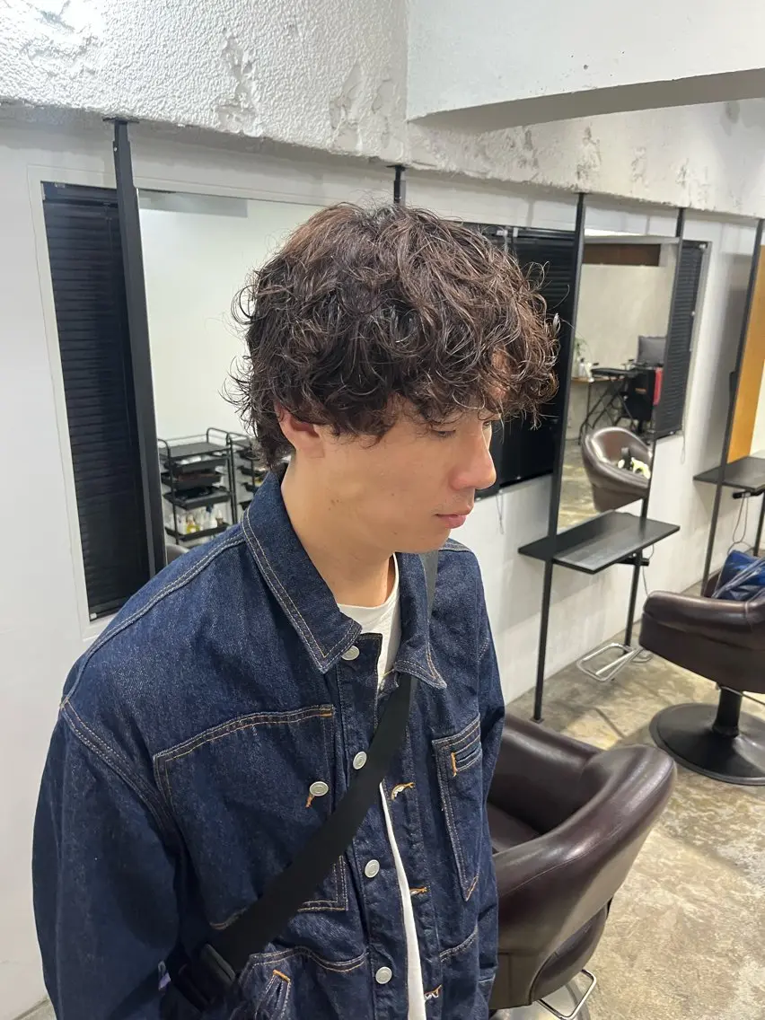 パーマ メンズ riko .のヘアスタイル
