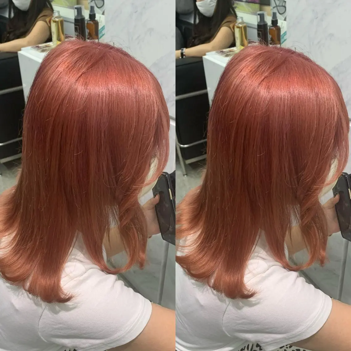 ミディアム ヘアカラー トリートメント プルエクステ 🖤MIYUのヘアスタイル