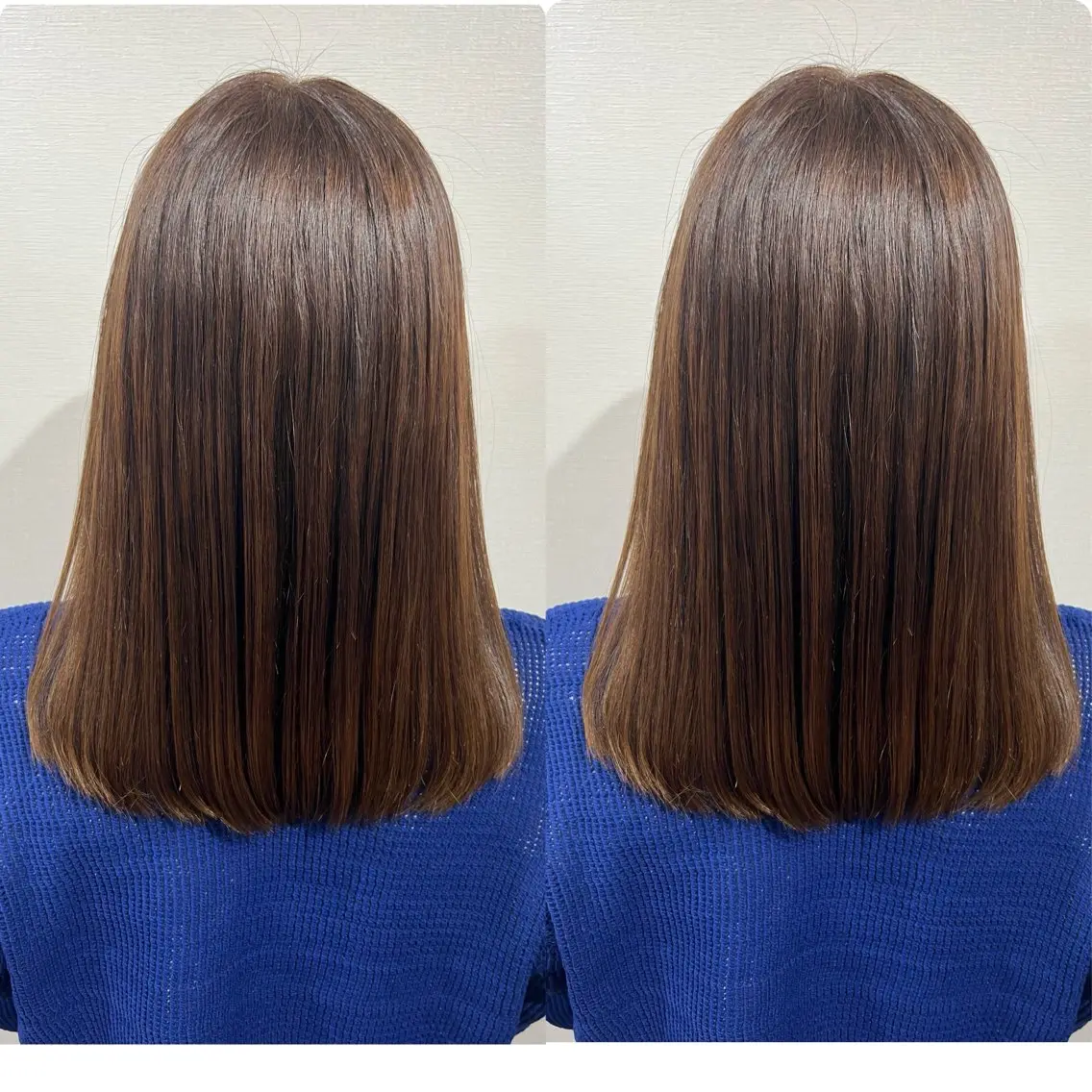 セミロング 切っぱなし💇‍♀️ イヤリング🎨龍之介のヘアスタイル