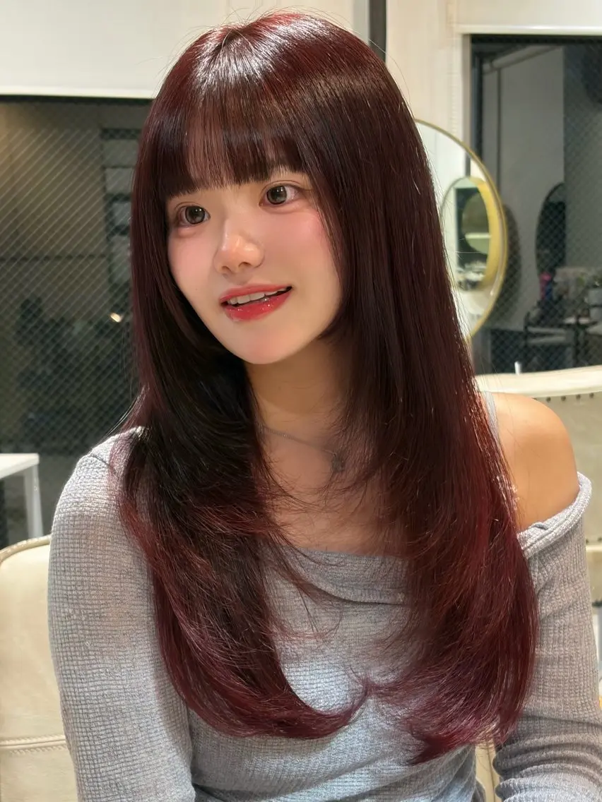【無料】韓国風レイヤーカットモデル募集✂️ 表参道※補足説明ご確認お願いいたします！の写真