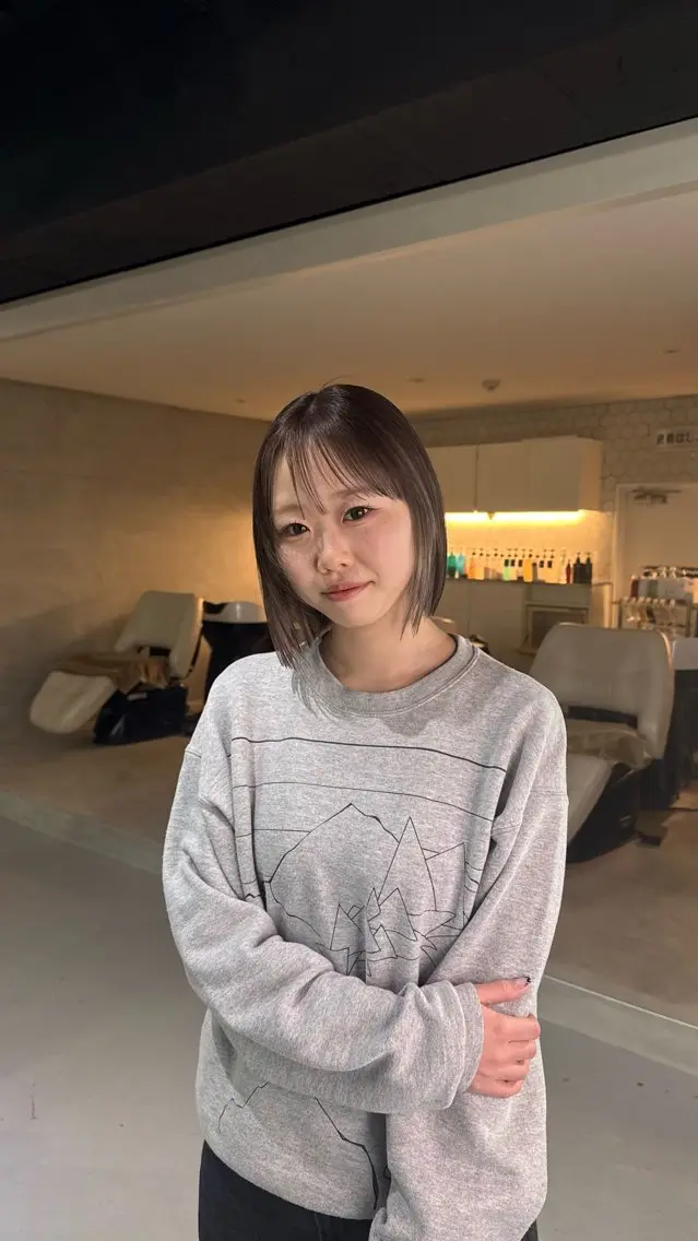ショート カラー rimi ／透明感カラーのヘアスタイル