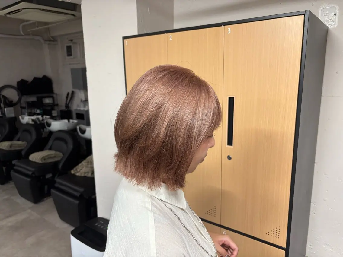 ショート ヘアカラー トリートメント tokute 中野真咲🐺のヘアスタイル