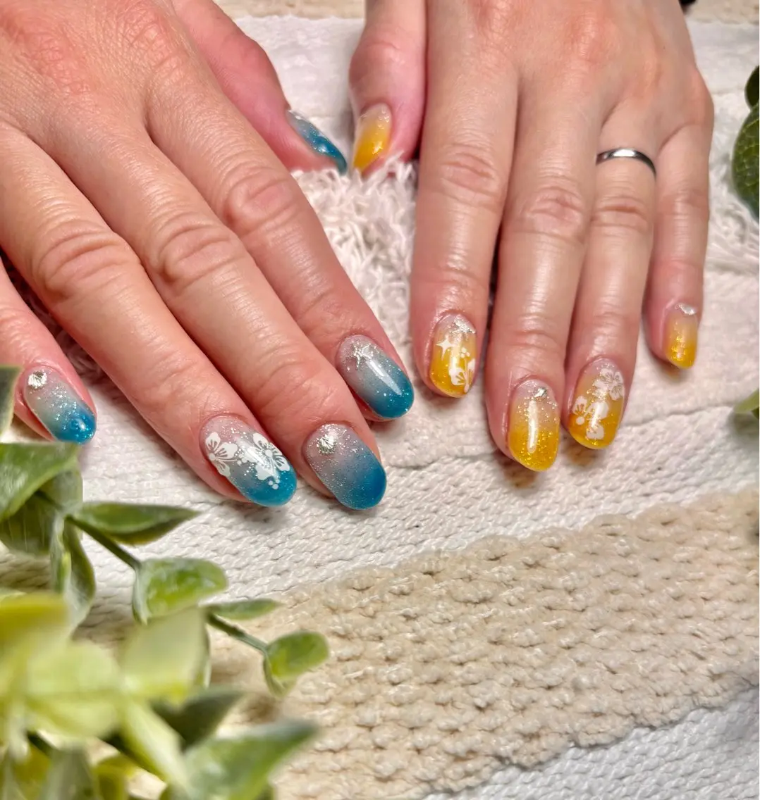 ネイル 夏ネイル Sol nail /yukiのネイルデザイン