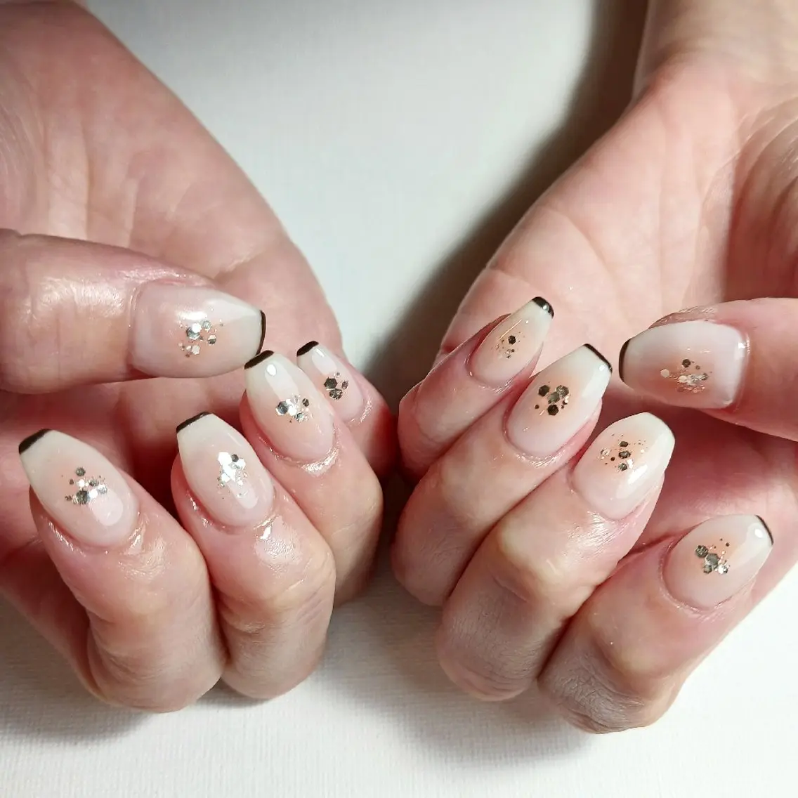 ネイル チークネイル フレンチネイル ジェルネイル 持ち込み ショートネイル ハンドネイル owlnail /持込みデザイン専門のネイルデザイン
