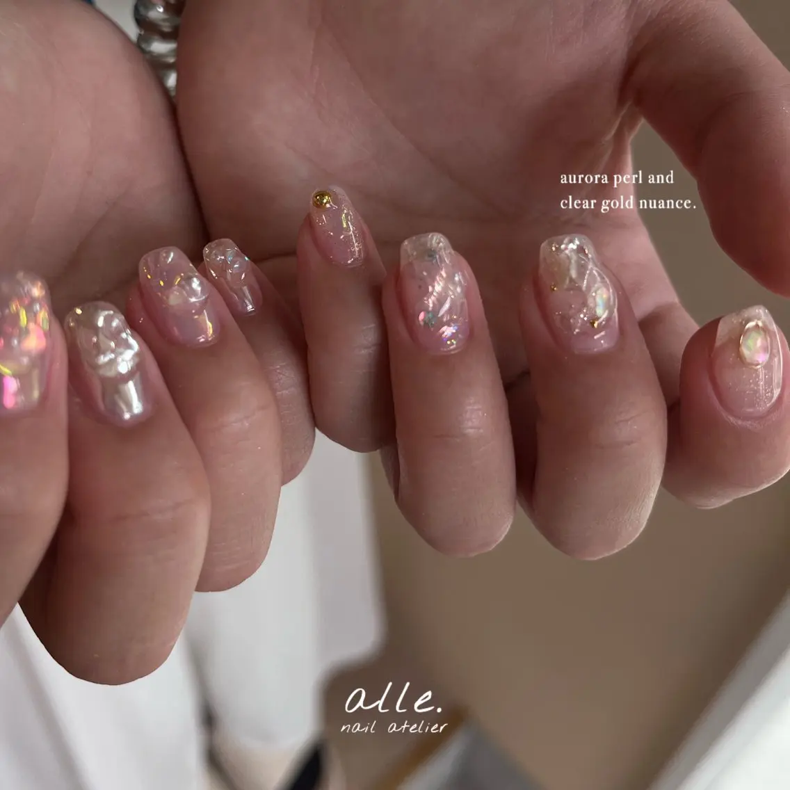 ネイル ハンドネイル atelier alle.のネイルデザイン
