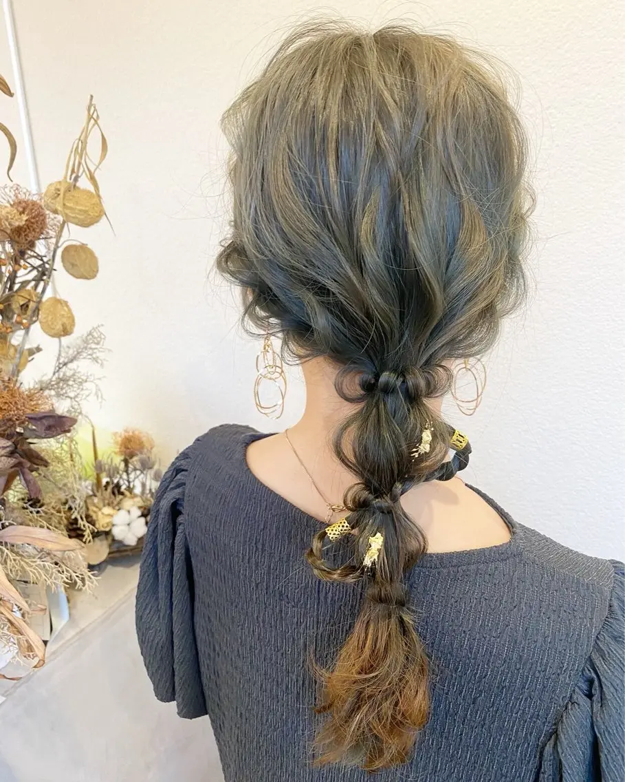 ヘアアレンジ ヘアセット YUSUKE (ユウスケ)のヘアスタイル