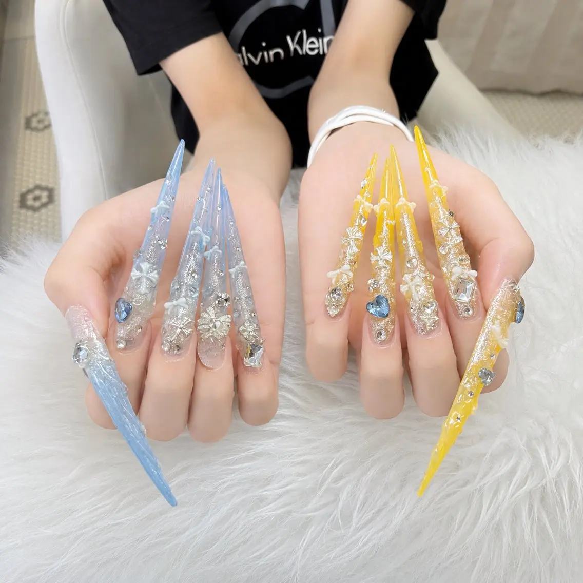 ネイル ハンドネイル ANH ゴテゴテネイルのネイルデザイン
