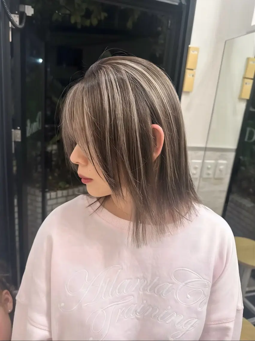 カラー ショートカット/ レイヤー/ダイスケのヘアスタイル