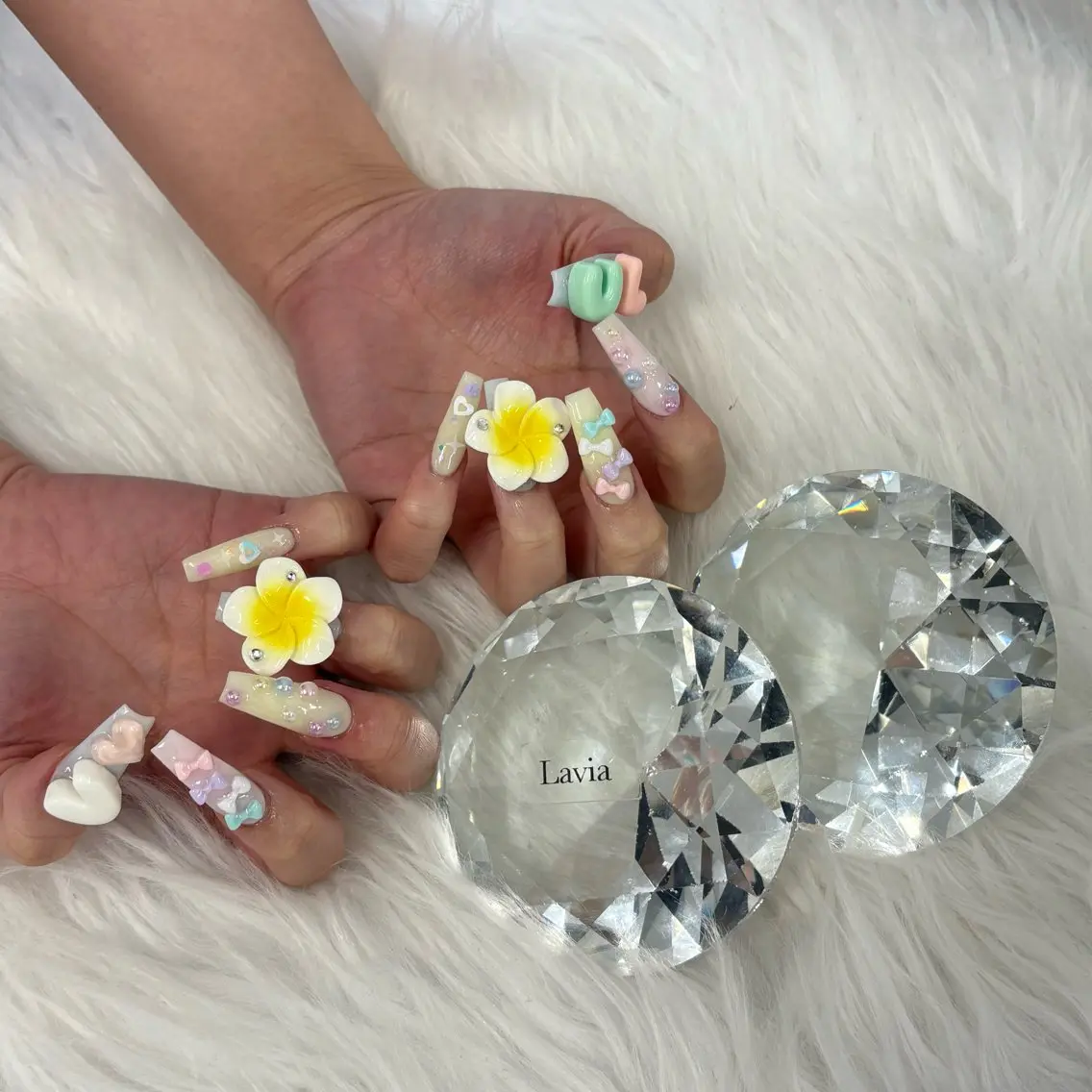 ネイル 持ち込み Lavia🎀 kahoのネイルデザイン