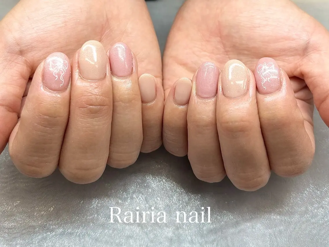 ネイル ハンドネイル Sato. Rairiaのネイルデザイン