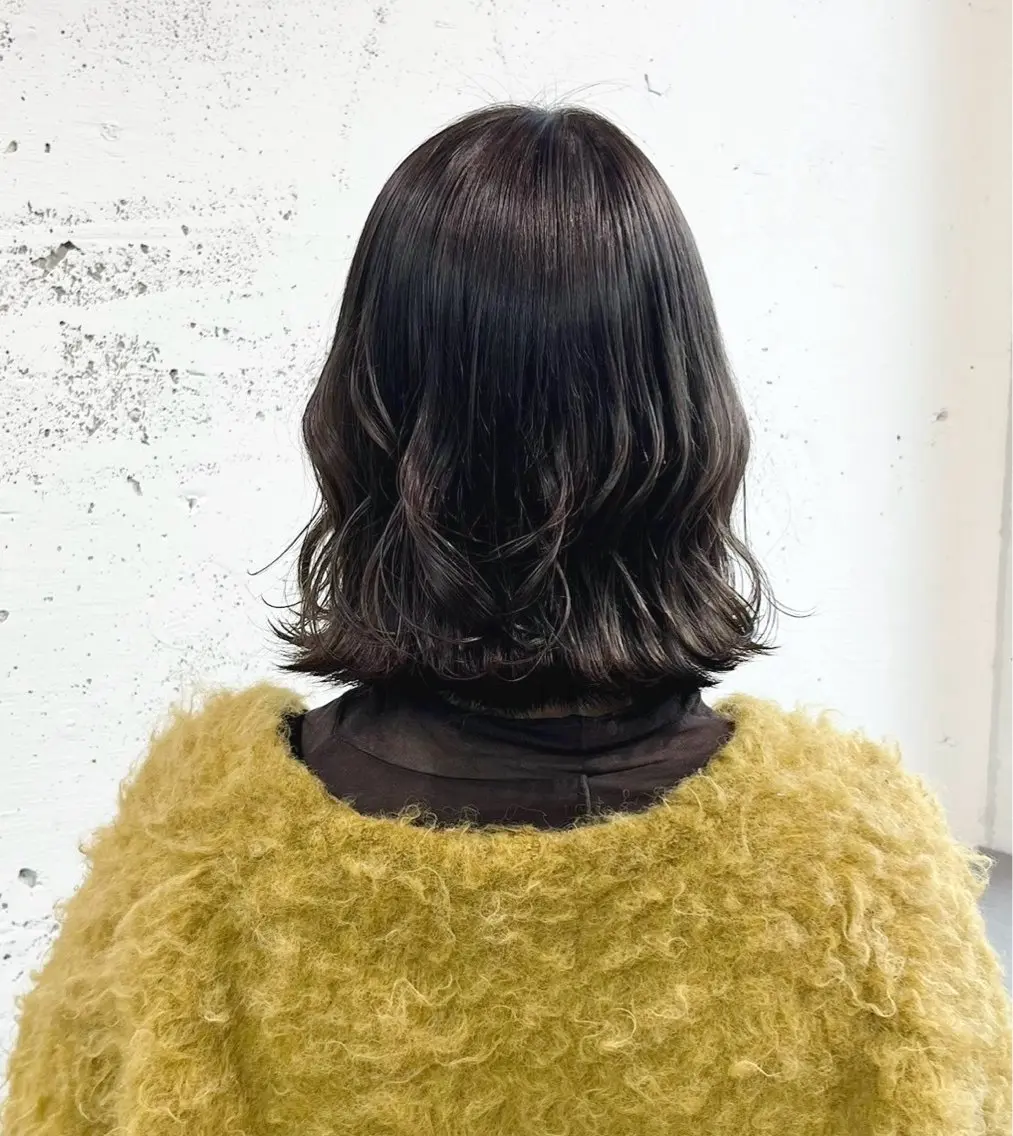 ショート 透明感カラー🎀／ 寒色カラー／マツエクのヘアスタイル
