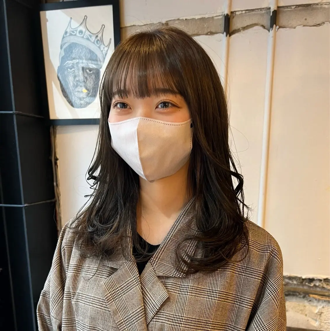 (前髪のうねりが気になる方⭐️)前髪カット+前髪ストレート!の写真