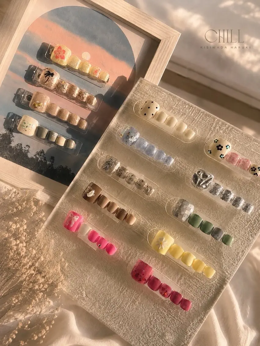 ネイル フットネイル NailSalon CHILLのネイルデザイン