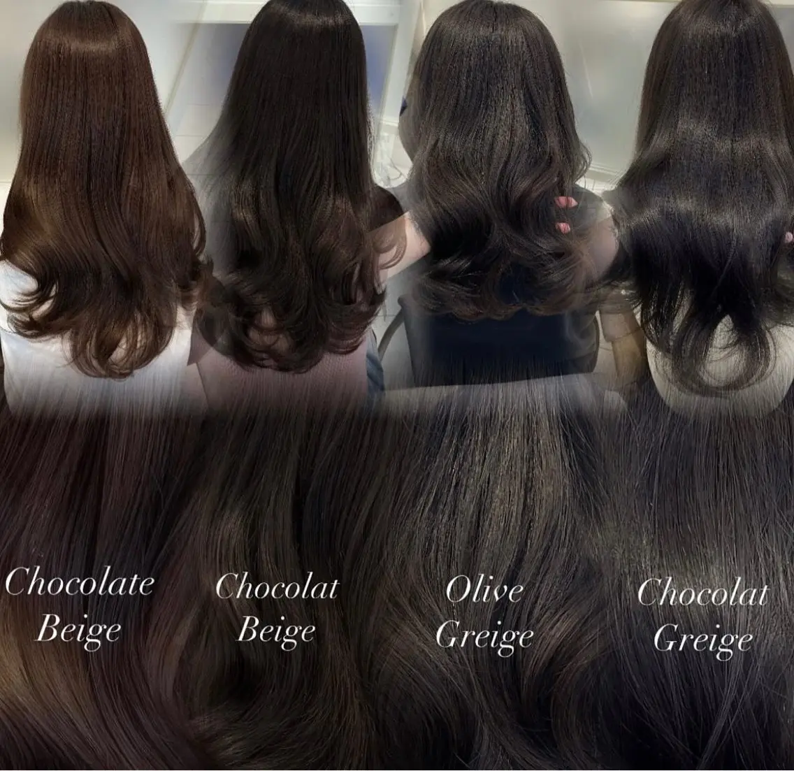 【🖤透明感Color🖤】うるツヤ透明感カラー+内部補修トリートメント♡の写真